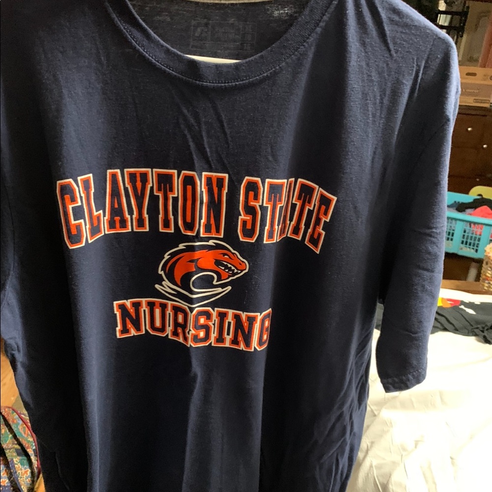 Clayton state nursing shirt XL